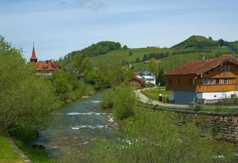 Paysage d'Appenzell Rhodes-Intérieures