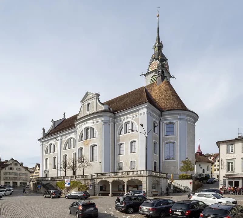 L'église Saint-Martin à Schwytz